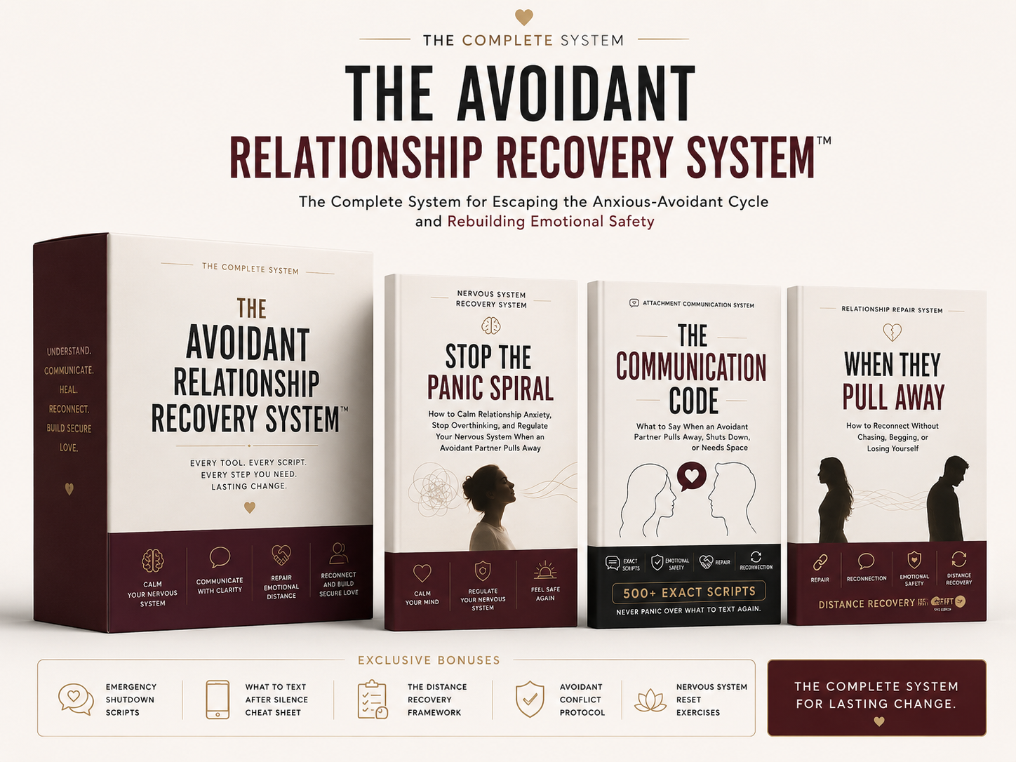 The Avoidant Relationship Recovery System
